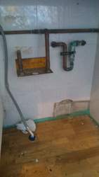 Extracción de contador de gas para traslado.