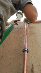 Nuevo ramal de suministro general de gas.