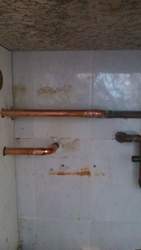 Acabado reestructuración de soldaduras en circuito interior de gas.